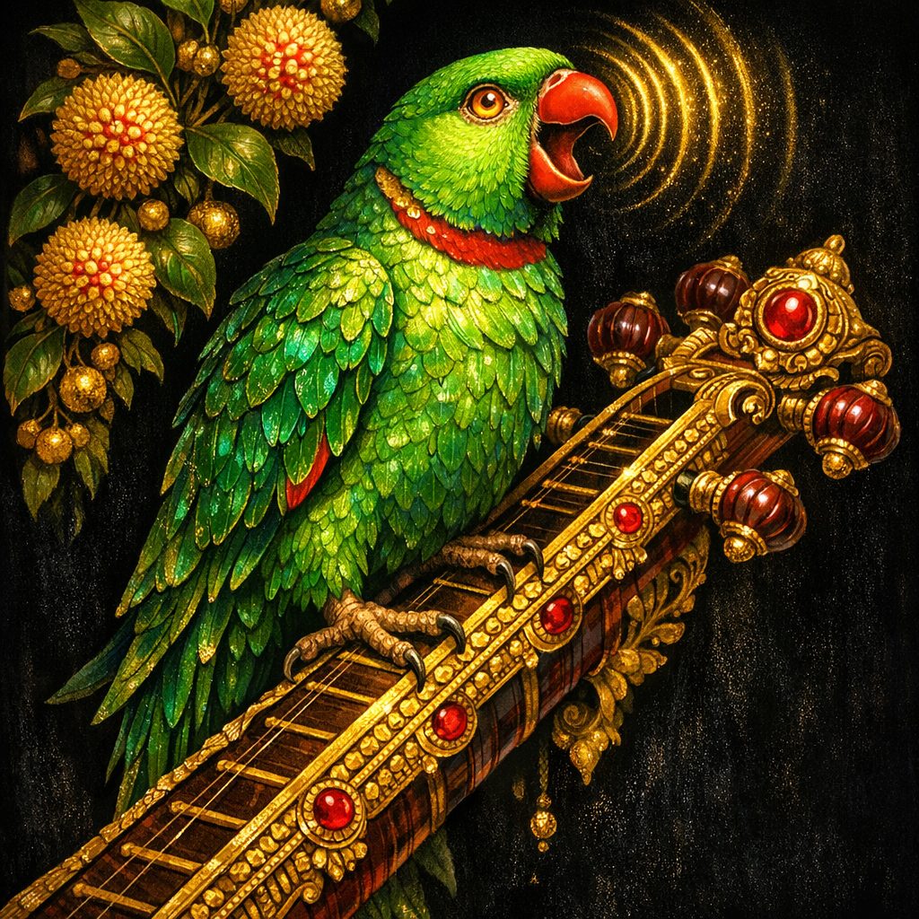 The Parrot of Sacred Echo — Repetition as creation